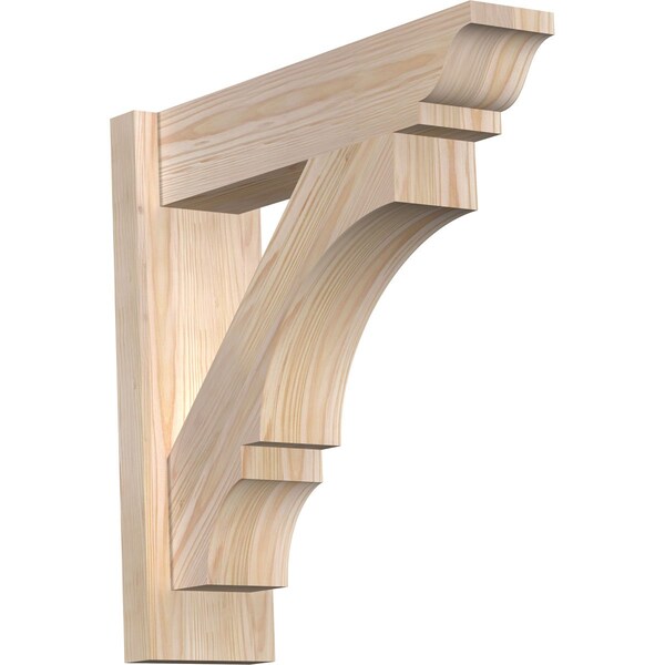 Ekena Millwork Balboa Smooth Traditional Outlooker, Douglas Fir, 5 1/2"W x 20"D x 20"H OUT06X20X20BOA01SDF - main